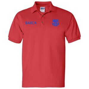 FC Barcelona red and blue polo men